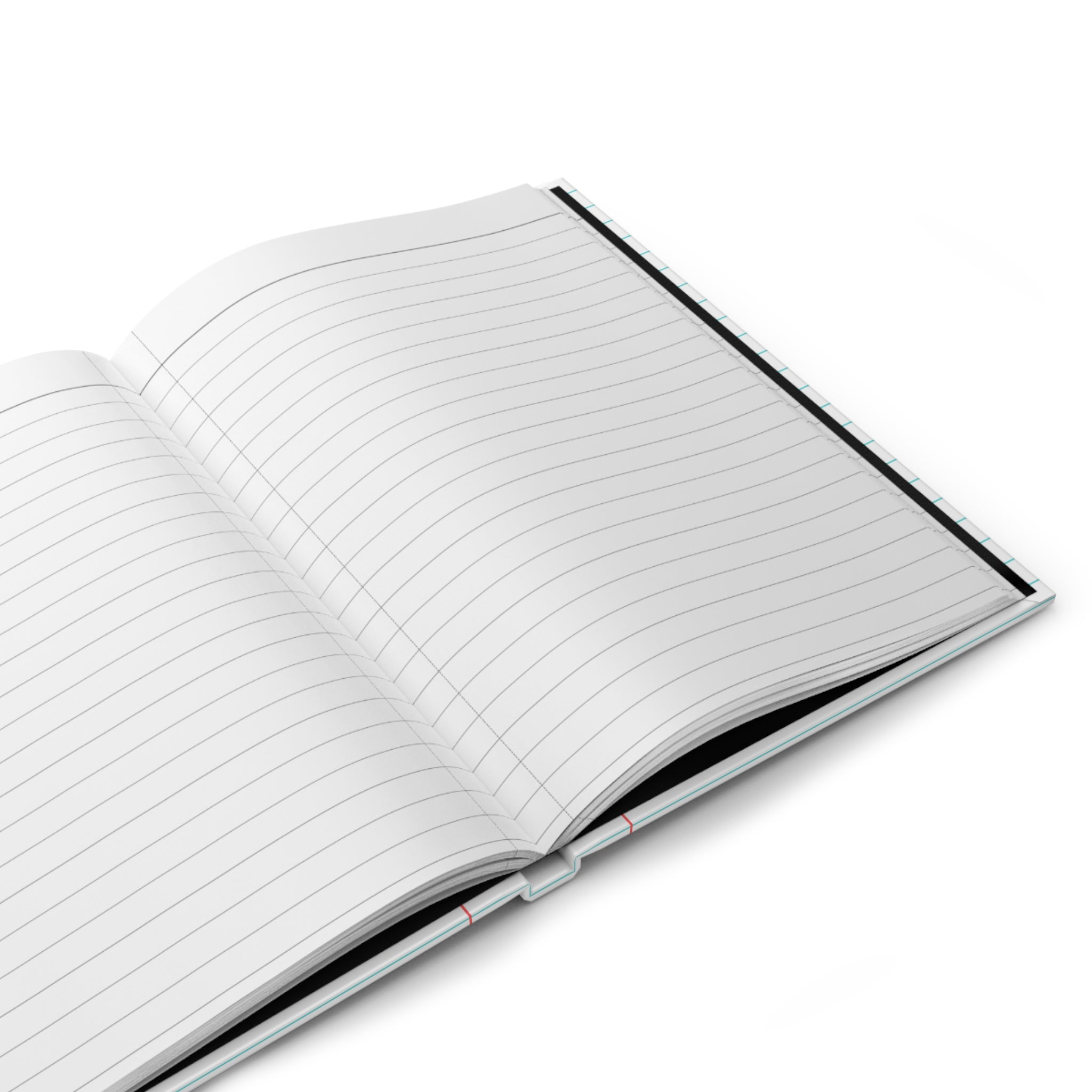Lined Notebook Hardcover Journal