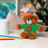 Personalized Heart Plush Animals