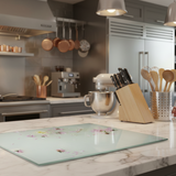 Blowing In The Wind Glass Cutting Board