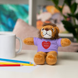 Personalized Heart Plush Animals