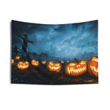 Halloween Scarecrow Indoor Wall Tapestry