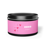 XOXO Scented Tin Candle