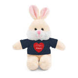 Personalized Heart Plush Animals