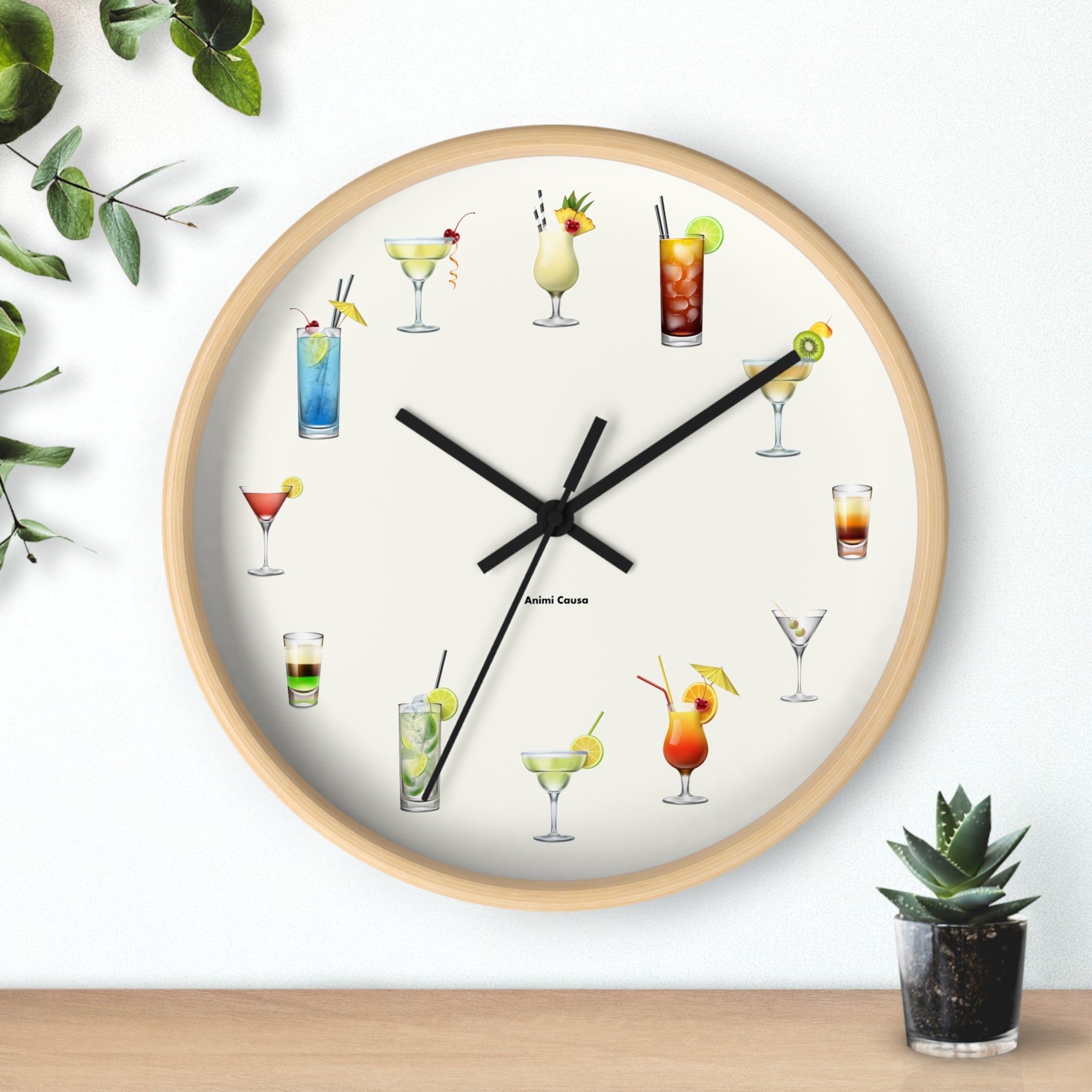 Happy Hour Wall Clock