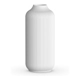 Ribbed Ceramic Vase