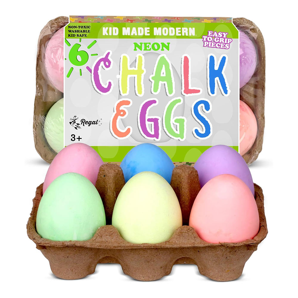 Egg Sidewalk Chalk Set