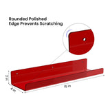 Colorful Floating Shelves 4 Pack