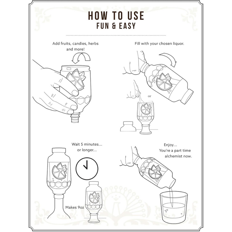 Tastemaker Craft Infuser Shaker