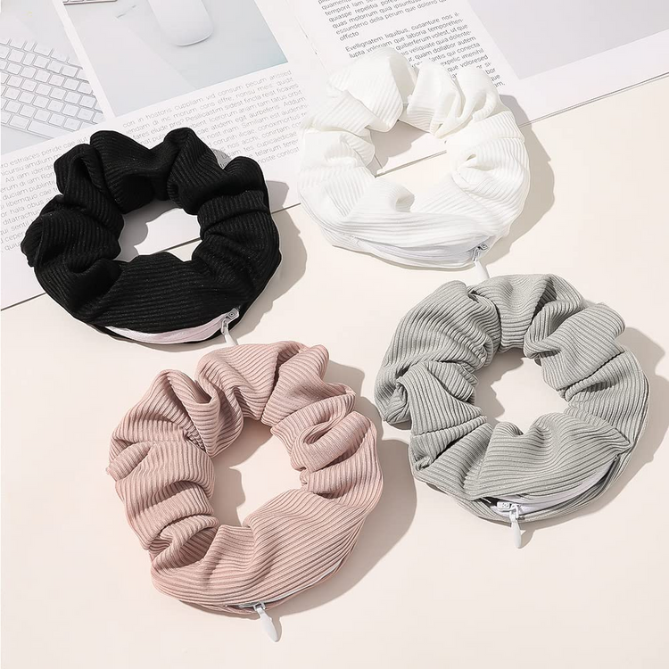 Secret Pocket Scrunchies