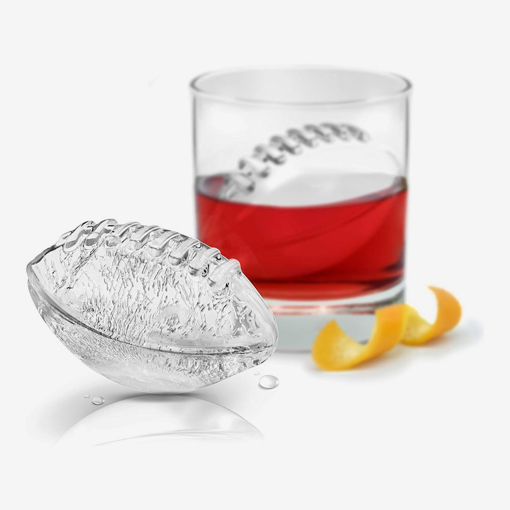 Football Ice Molds Set of 2