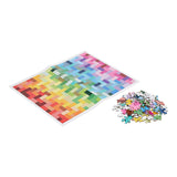 Rainbow Bricks 1000-Piece Puzzle