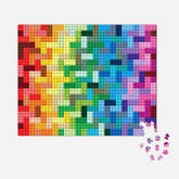 Rainbow Bricks 1000-Piece Puzzle