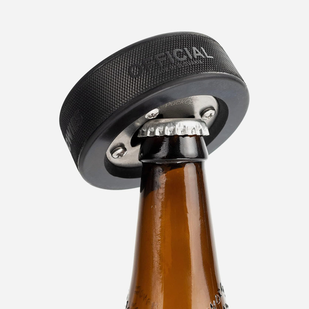 Hockey Puck Bottle Opener