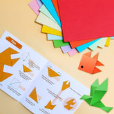 Origami Paper Kit with Guide