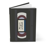 Personalized Retro VHS Tape Notebook