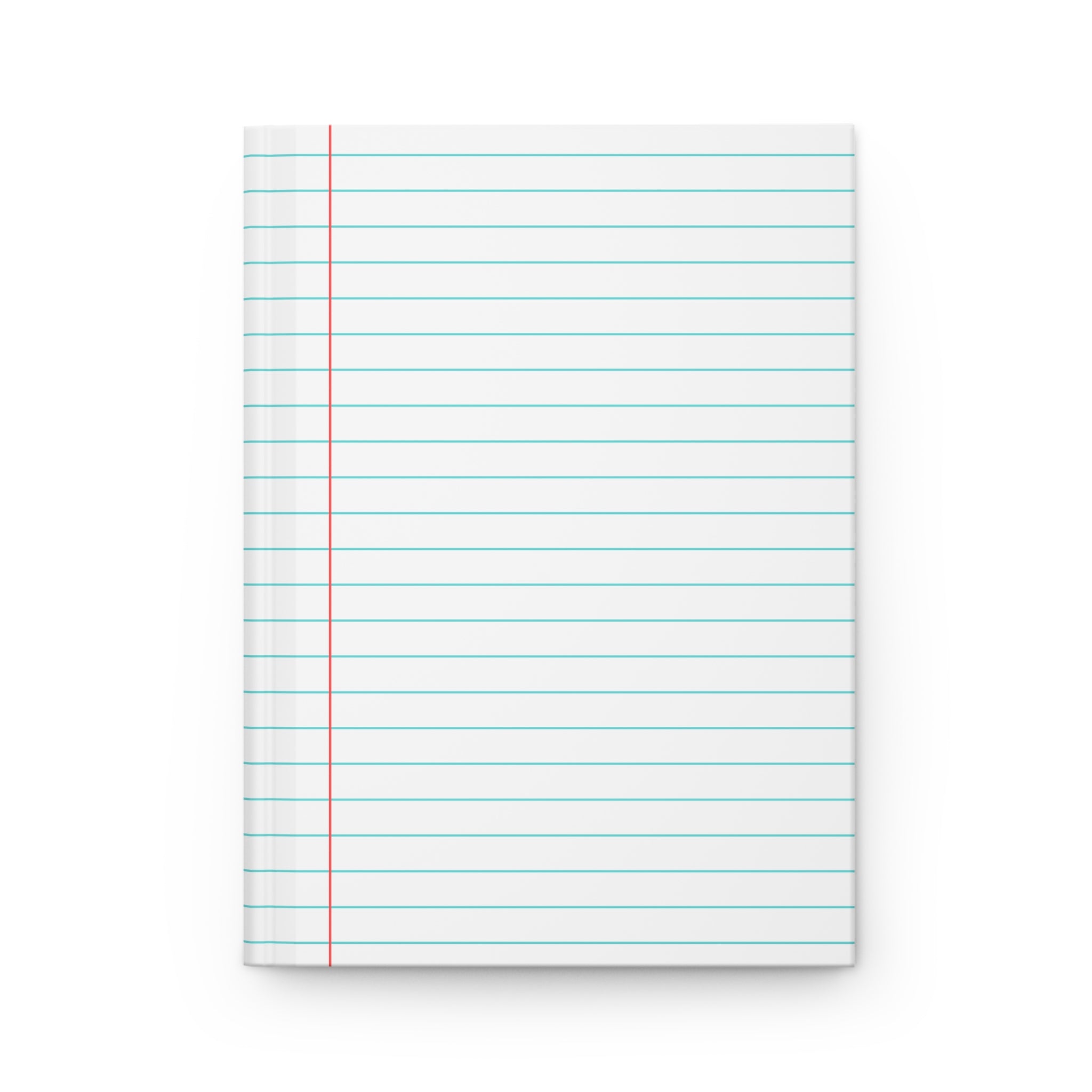 Lined Notebook Hardcover Journal