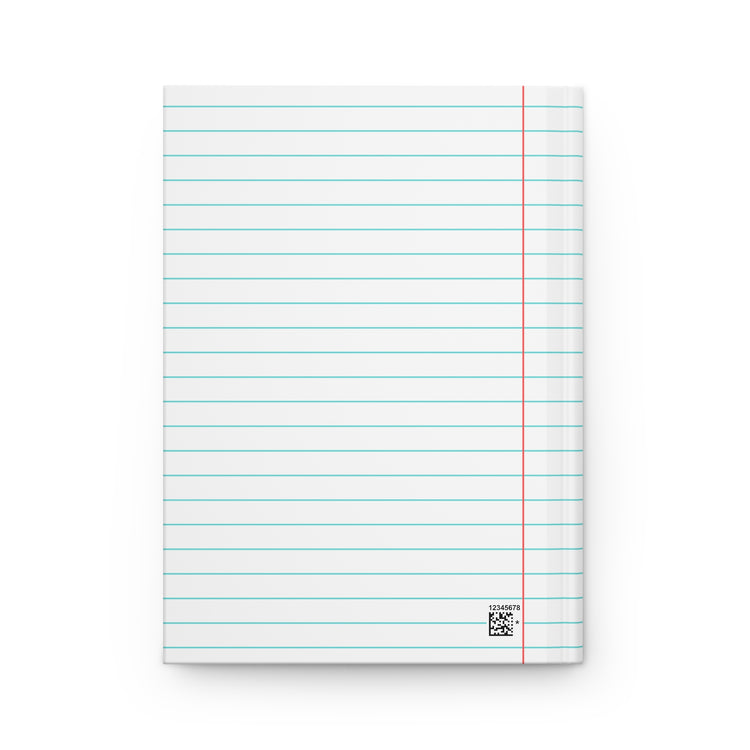 Lined Notebook Hardcover Journal