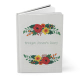 Personalized Cross-Stitch Hardcover Journal