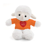 Personalized Heart Plush Animals