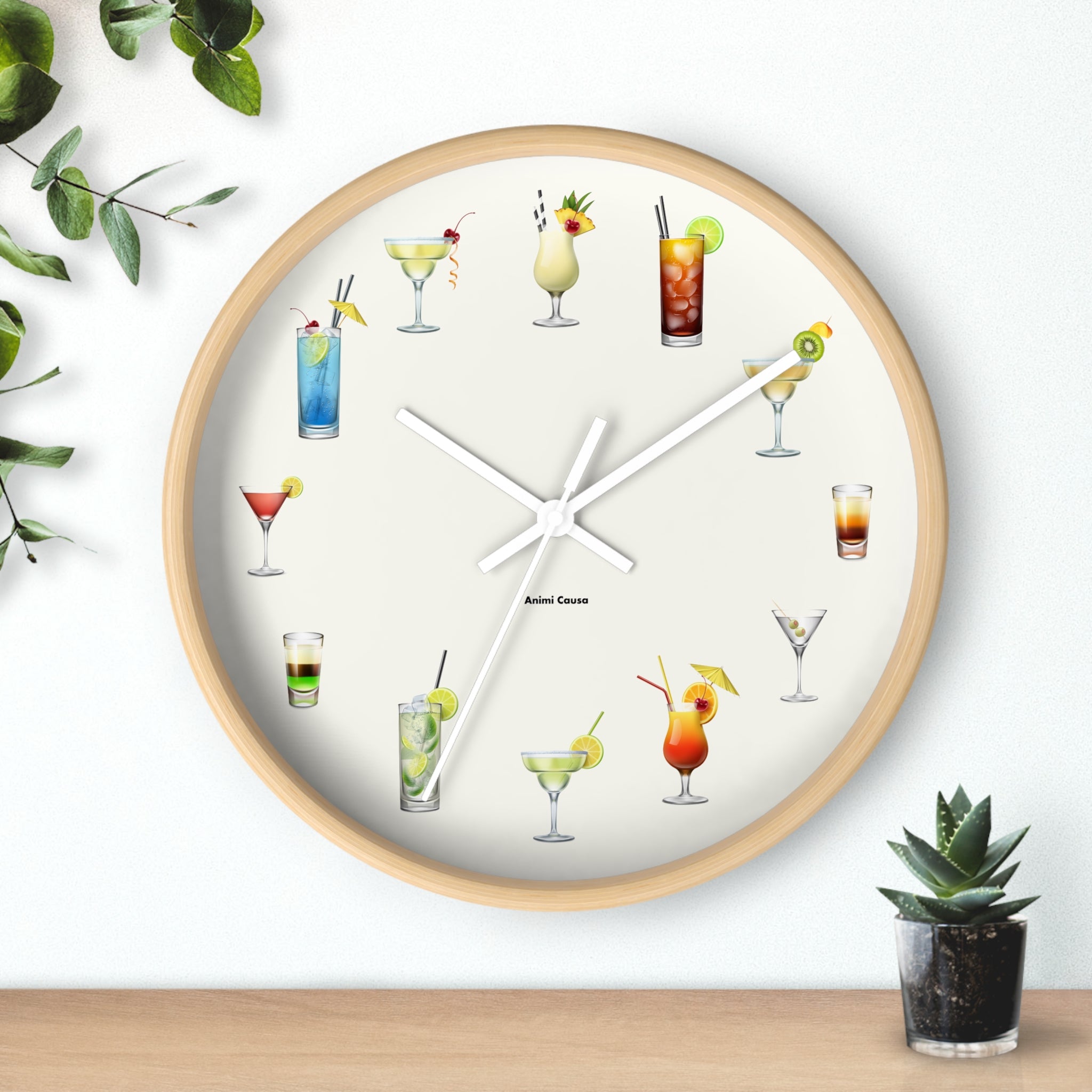 Happy Hour Wall Clock