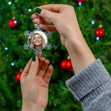 personalized snowflake ornament