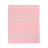 Personalized Velveteen Plush Blanket