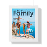 Family Holiday Personalized Magazine Cover