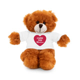 Personalized I Love You Teddy Bear