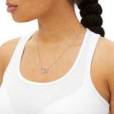 Personalized Interlocking Circles Necklace