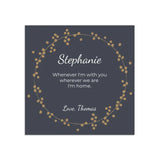 Personalized Interlocking Circles Necklace