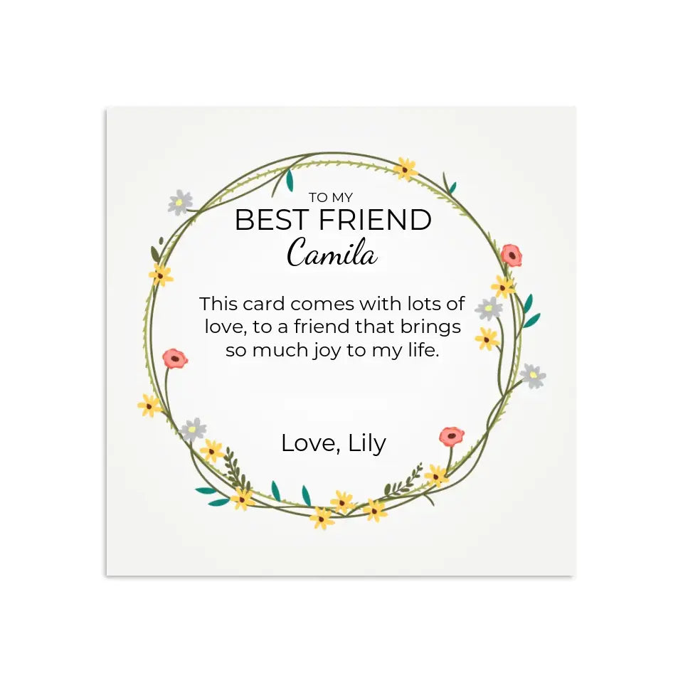 Personalized BFF Half Heart Necklace Set