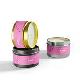 Personalized Tin Candle You Won My Heart