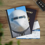 Personalized Airplane Passport Cover Wallet