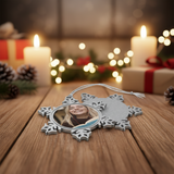 Pewter Snowflake Ornament