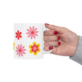 Retro Flowers Mug