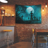 Moonlit Mystery Indoor Wall Tapestry