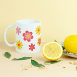 Retro Flowers Mug