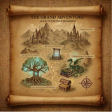 Animi Quest - Personalized Interactive Greeting Card - The Grand Adventure