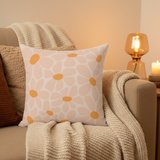 Boho Flower Square Pillow