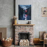 Dark Alley Dreamscape Wall Tapestry