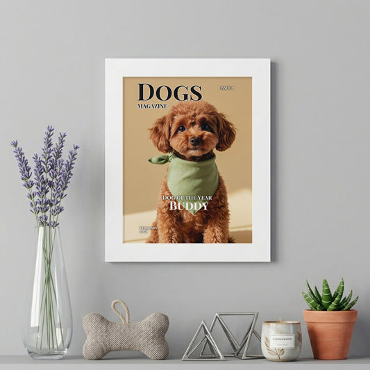 Dogs Personalized Magazine Cover