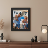 Family Holiday Personalized Magazine Cover