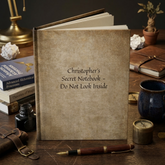 Personalized Vintage Hardcover Journal