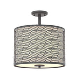 Double Shade Ceiling Lamp