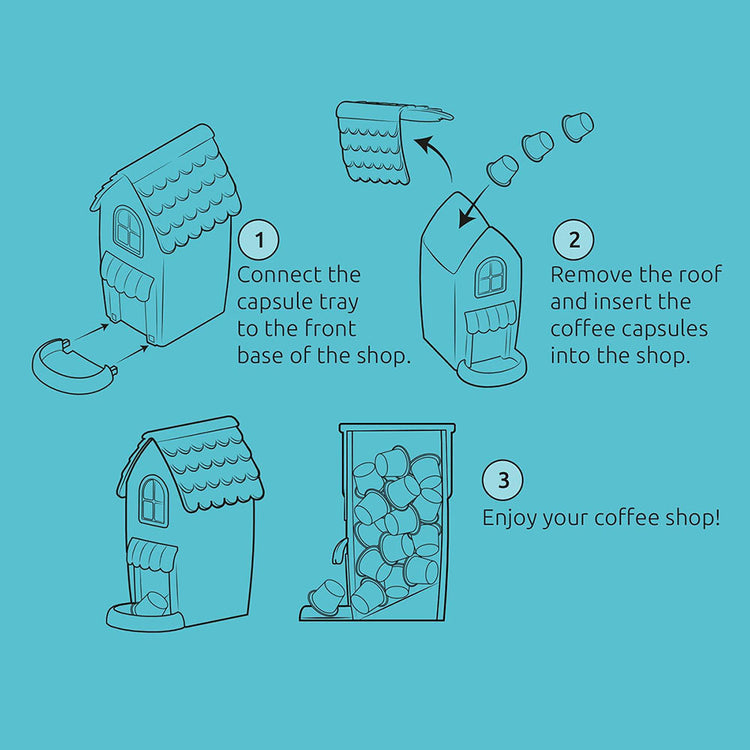 Coffee Shop Coffee Capsule Dispenser