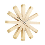 Ribbonwood Large Modern Wall Clock
