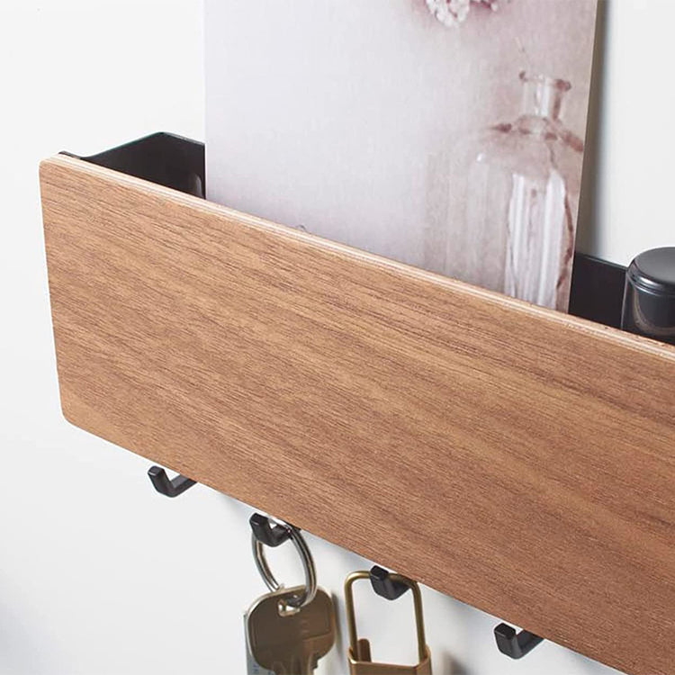 Magnetic Wall Organizer With Hooks & Tray
