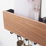 Magnetic Wall Organizer With Hooks & Tray