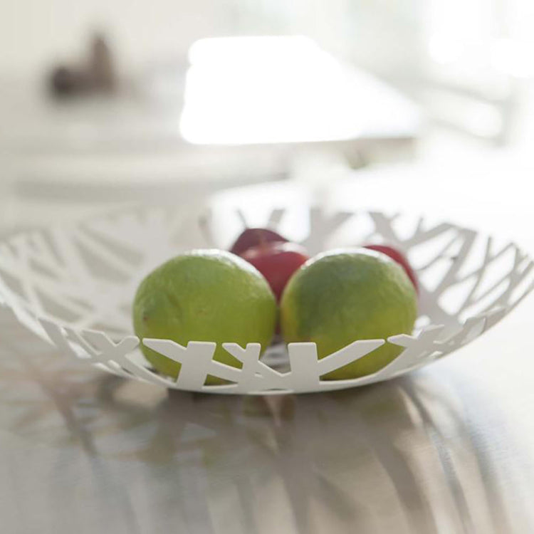 Tower Fruit Bowl White