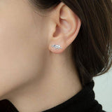 Silver Sloth Earrings